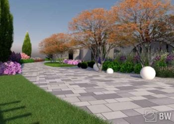 wizualizacje ogrodów 3D